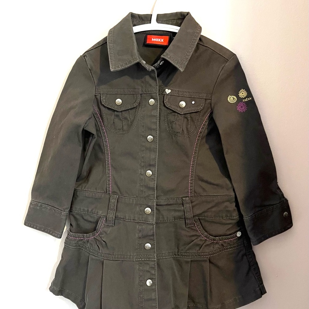 Mexx Toddler Girl Denim Utility Dress Size 3
